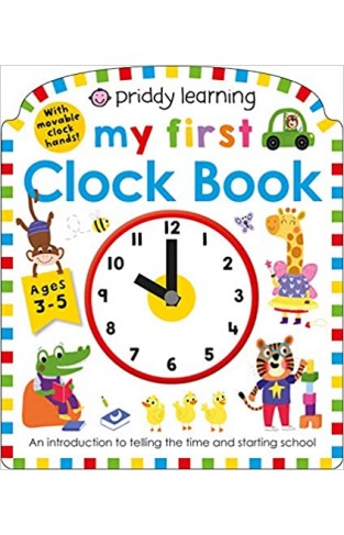 My First Clock Book - Board book